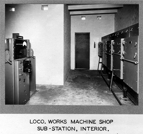 SUB-STATION INTERIOR