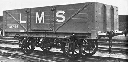 D1666 High Sided Goods Wagon