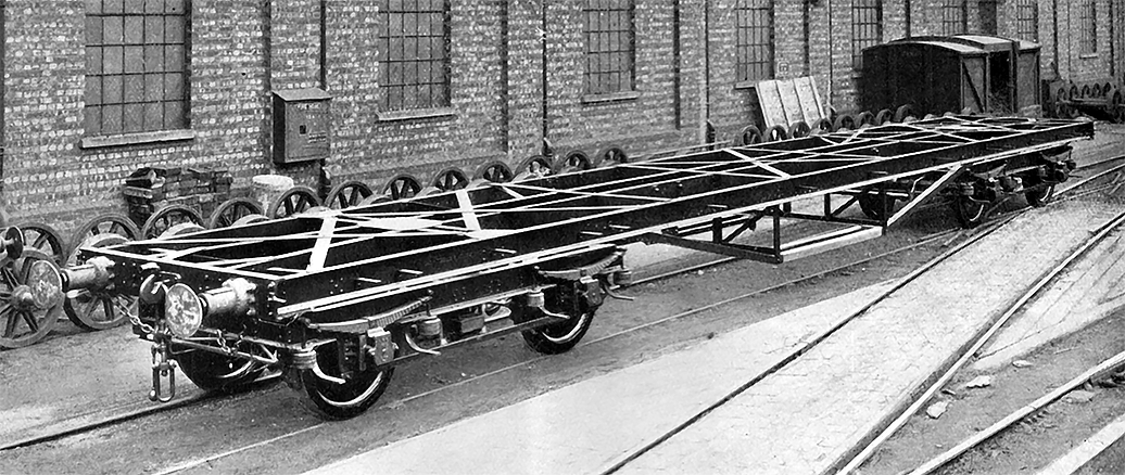 Photo of Underframe and Bogies for Standard Carriage.