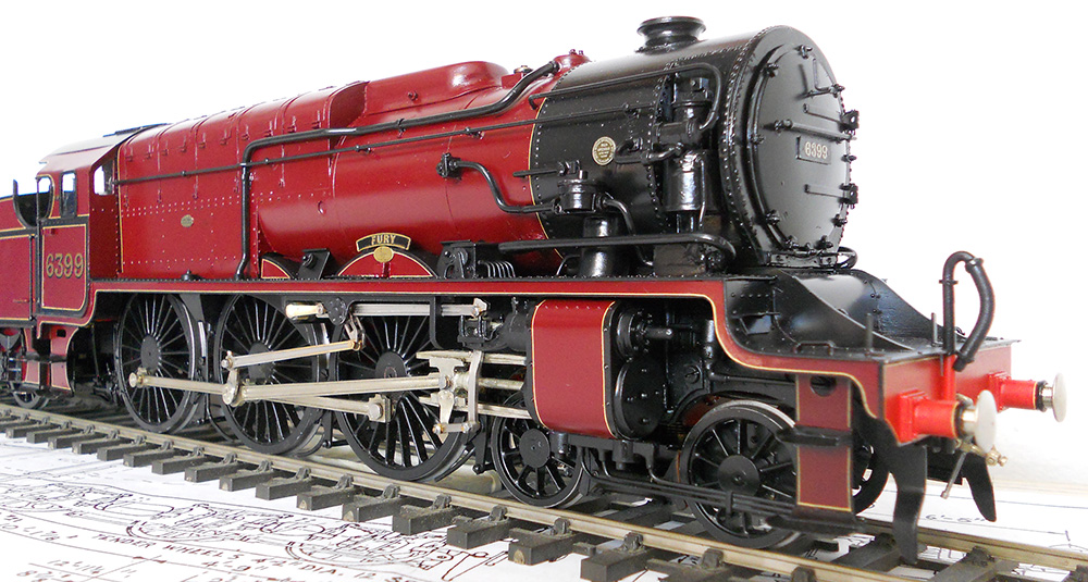 FURY locomotive model