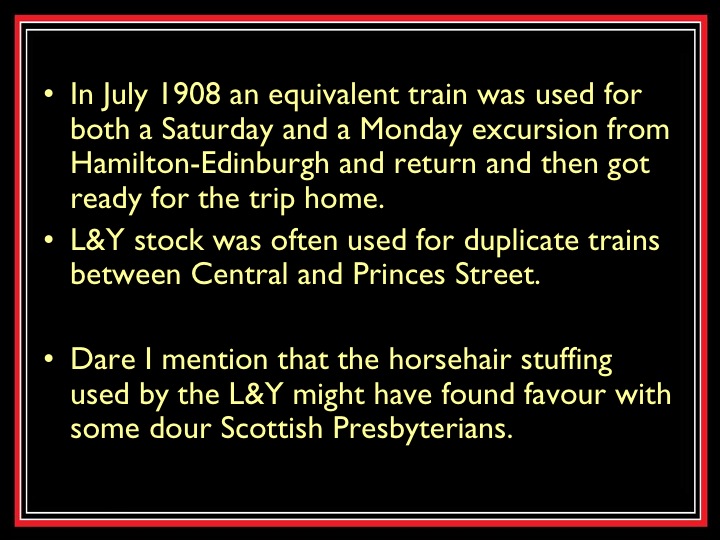 The LYR and the Caley Slide 11