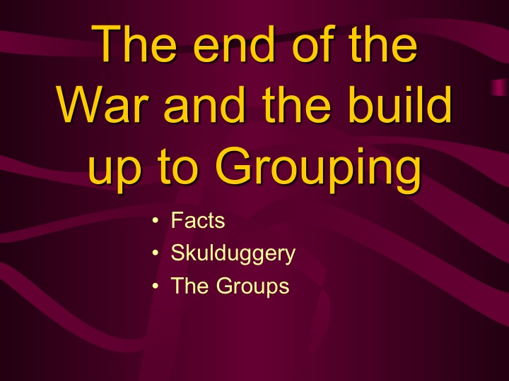 A Three Cornered Contest Forming the LMS Slide 7