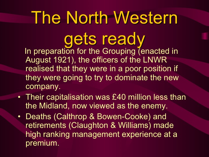 A Three Cornered Contest Forming the LMS Slide 14