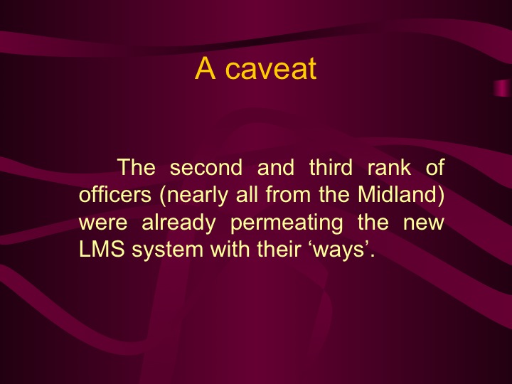 A Three Cornered Contest Forming the LMS Slide 23