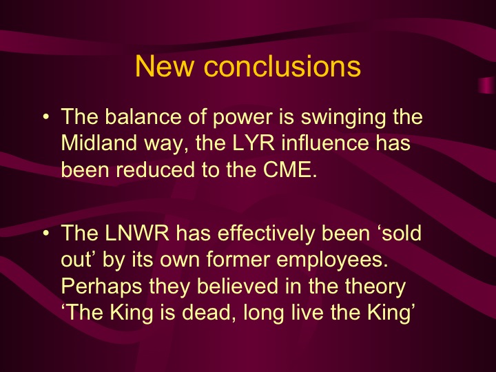 A Three Cornered Contest Forming the LMS Slide 24