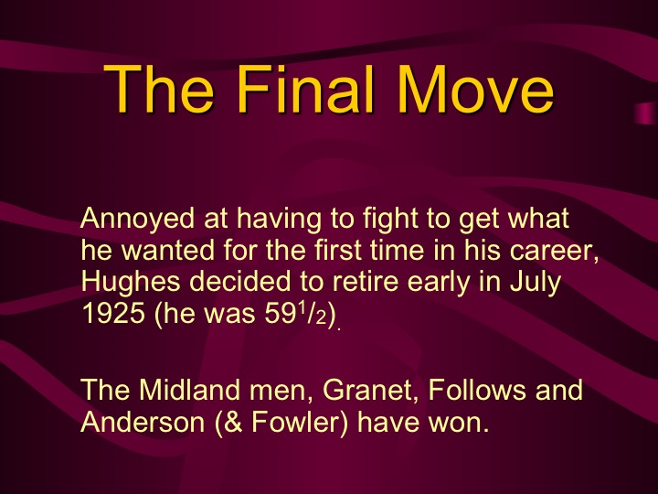 A Three Cornered Contest Forming the LMS Slide 25