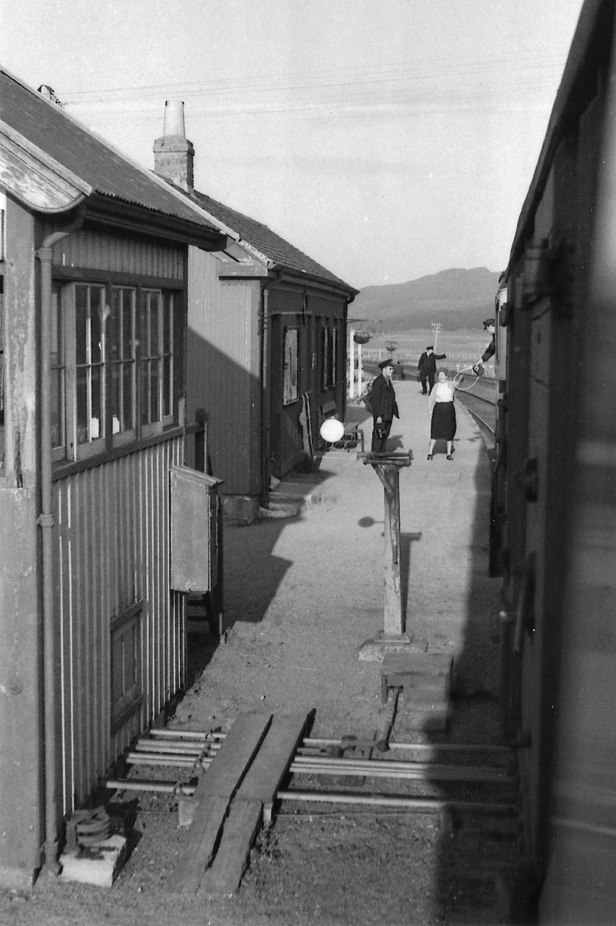 Photo of hand exchange of single line token