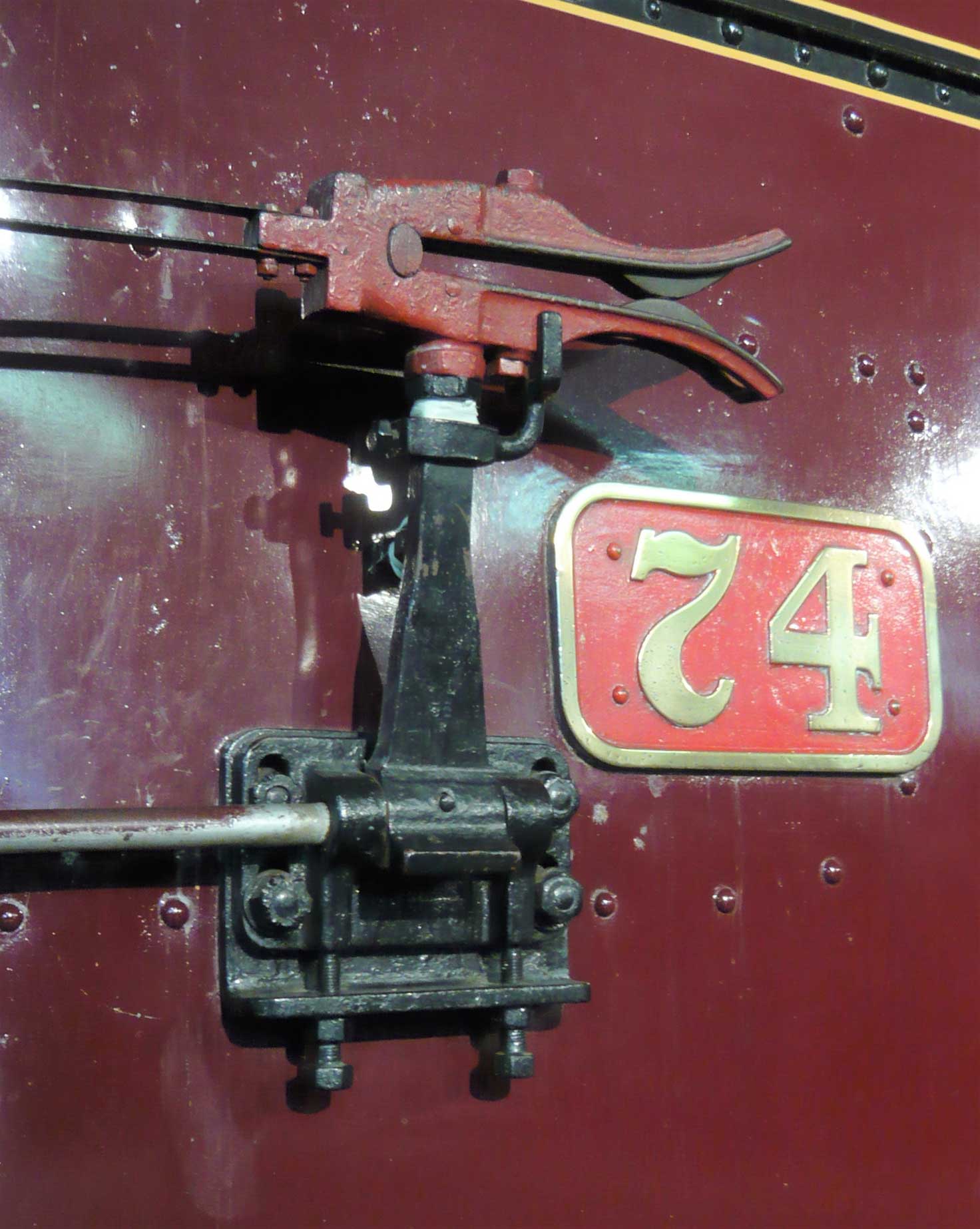 Manson fitted NCC 74 Photo showing Manson fitted NCC 74