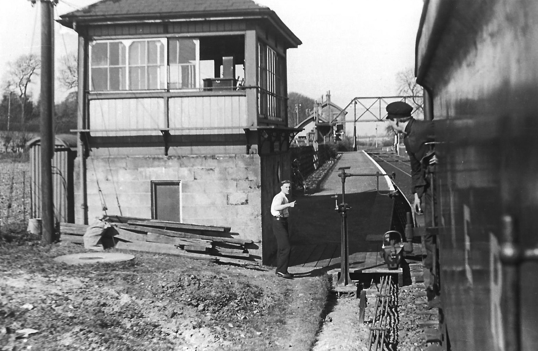 Massingham on 16 April 1937 Photo showing Massingham on 16 April 1937